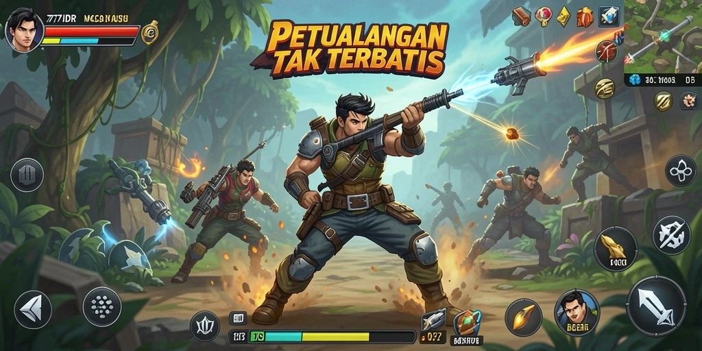 Screenshot menampilkan aksi seru di permainan 777IDR.