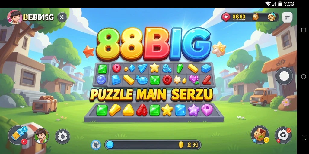 Tampilan menawan dari gameplay 88BIG yang penuh warna.