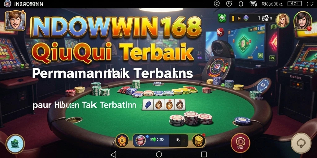 Screenshot gameplay QiuQiu yang menampilkan keseruan bermain INDOWIN168.