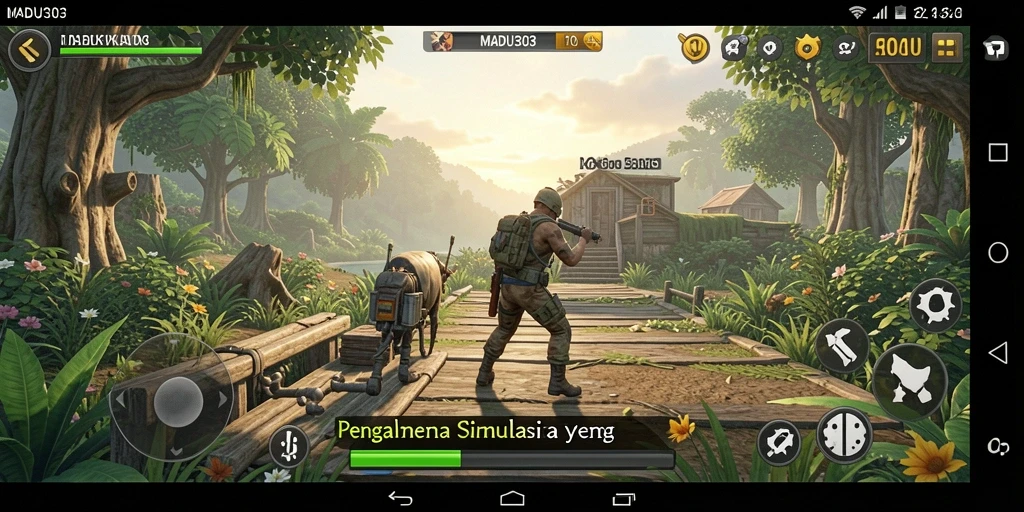 Tampilan gameplay yang menarik dari MADU303.