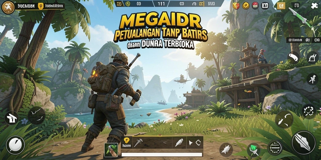 Gameplay Open World yang penuh petualangan dan eksplorasi.