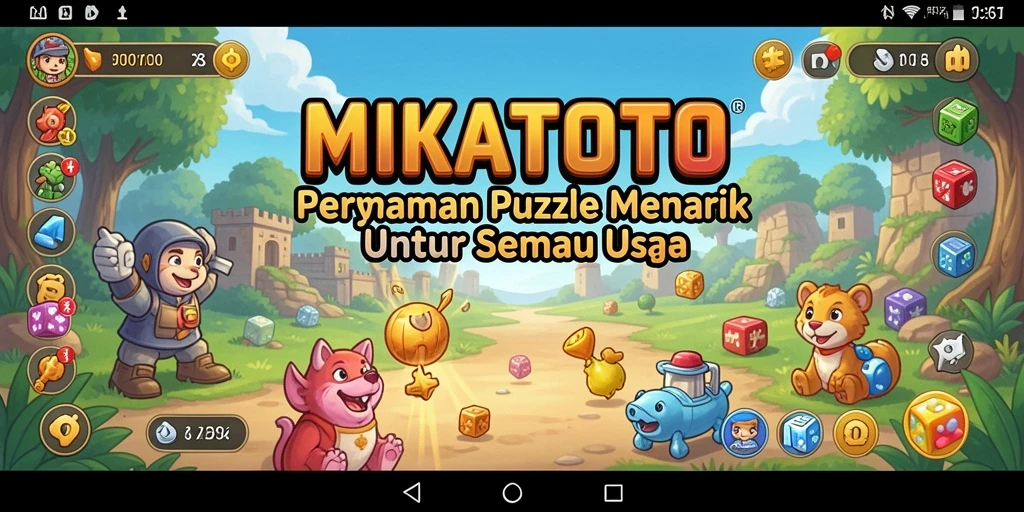 Tampilan gameplay MIKATOTO yang menantang dan seru